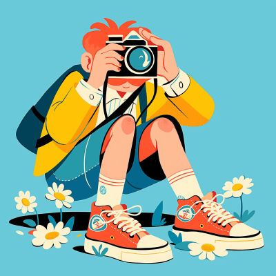 Boy with Camera