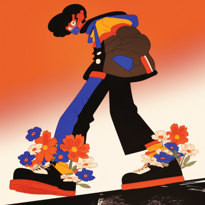 Colorful Strider