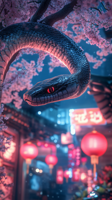Futuristic Serpent
