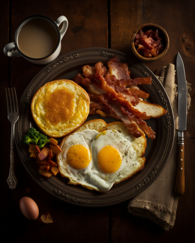 Hearty Breakfast Plate