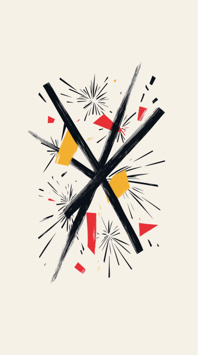 Happy New Year 2025 Greeting Card
