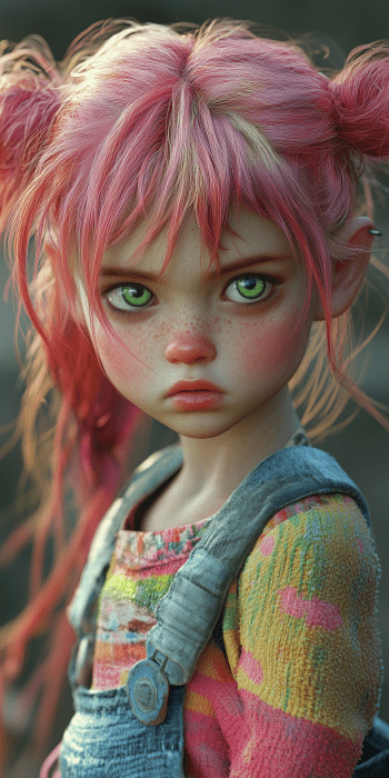 Dreamy Little Girl