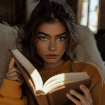 Cozy Reading Moment