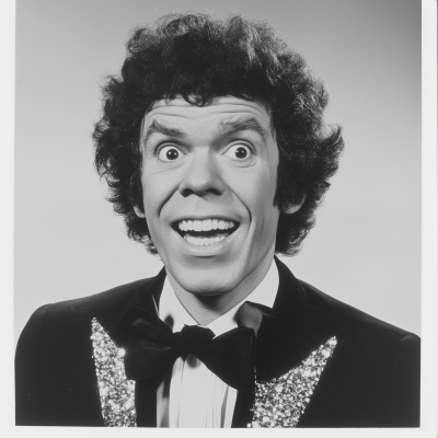 1970s Nightclub Comedian Postcard