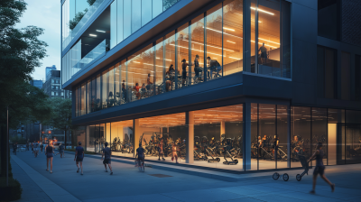 Modern Athletic Building