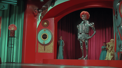 Retro Robot Stage