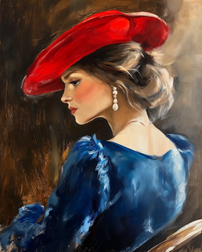 Portrait of a Girl in Blue