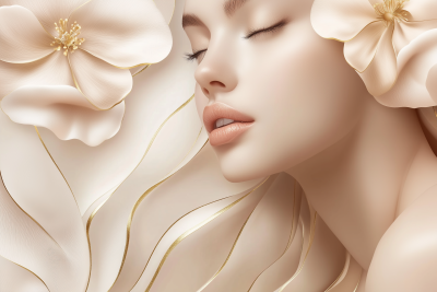 Luxurious Beauty Industry Background