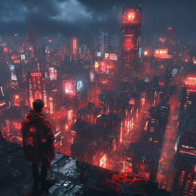 Dystopian Cityscape