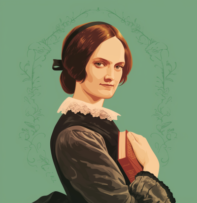 Portrait of Charlotte Brontë