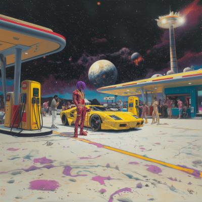 Galactic Gas Station