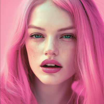 Playful Pink Atmosphere