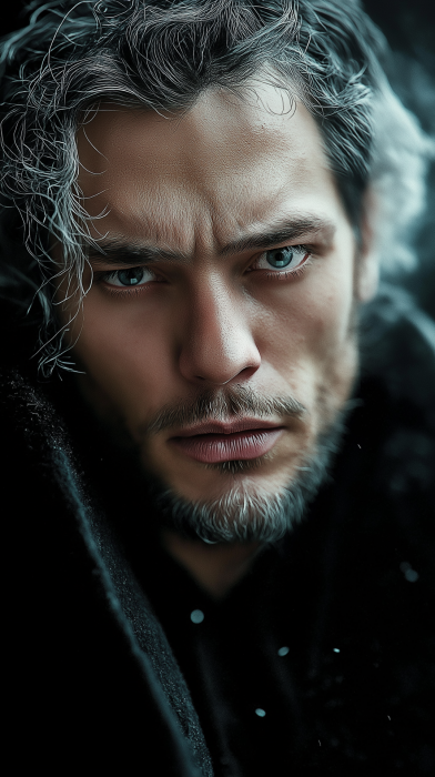 Fantasy Character in Mist