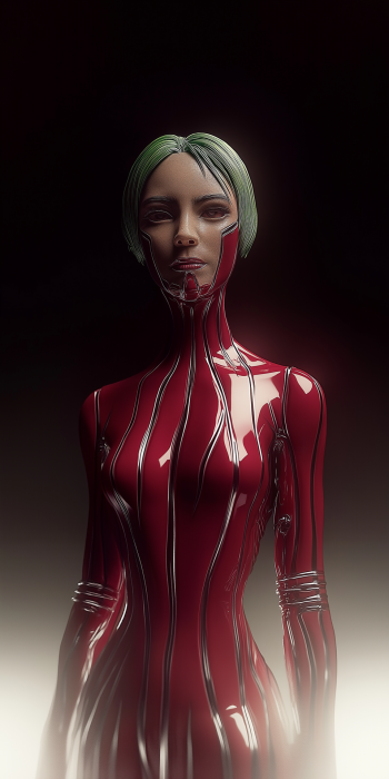 Futuristic Fantasy Character