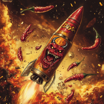 Hot Sauce Label Design