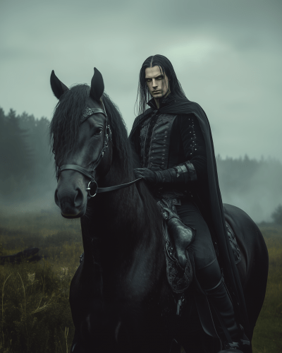 Gothic Horse Portrait