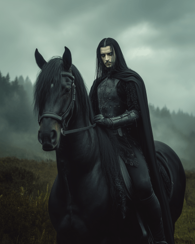 Gothic Horse Portrait