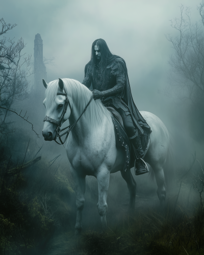 Goth Horse in Strahd’s Crypt