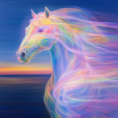 Abstract Horse Form
