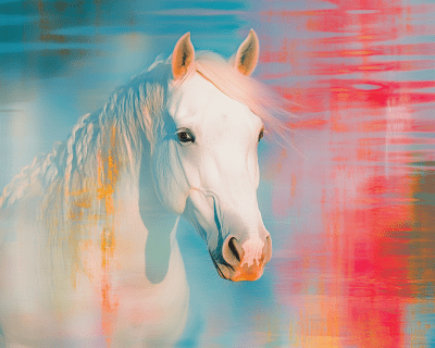 Glitchy Horse