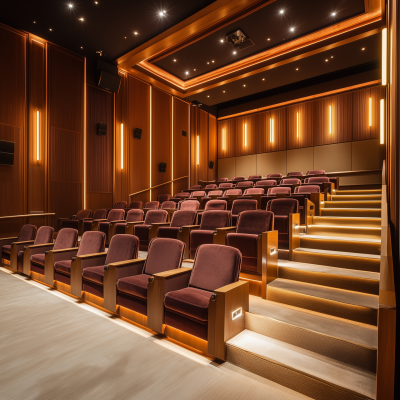 Cozy Modern Theater