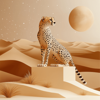 Arabian Cheetah Luxury Packaging