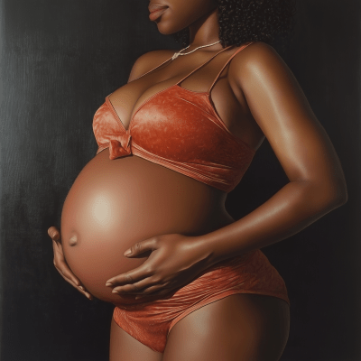 Pregnant Woman Portrait