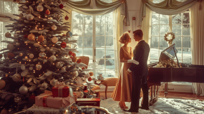 Slim Aarons Style Christmas