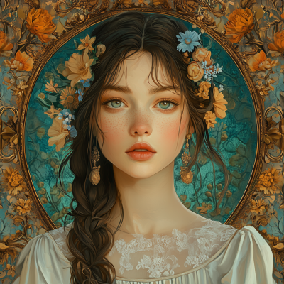 Serene Portrait