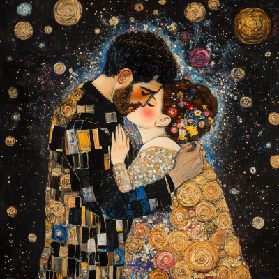 Unikum Gustav Klimt Painting