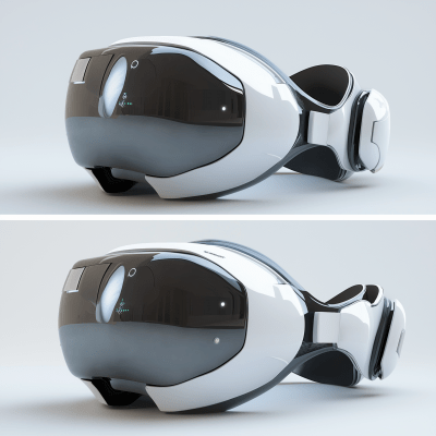 Futuristic VR Device