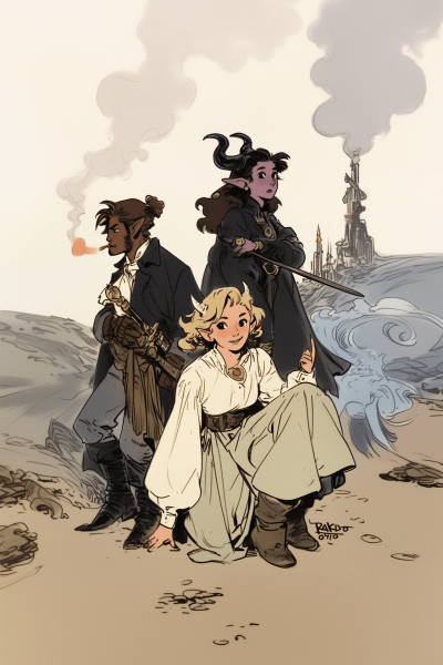 High Fantasy DND Characters