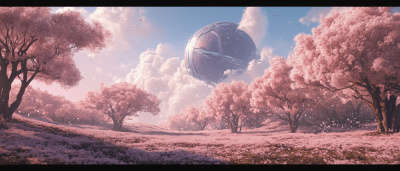 Retro Sci-Fi Scene
