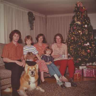 Bored Family Christmas