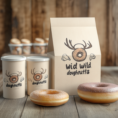 Corporate Branding for Wild Doughnutts