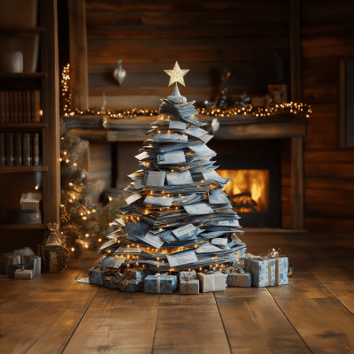 Creative Print Product Christmas Tree
