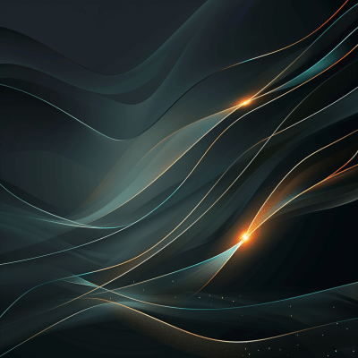 Abstract Lines on Dark Background
