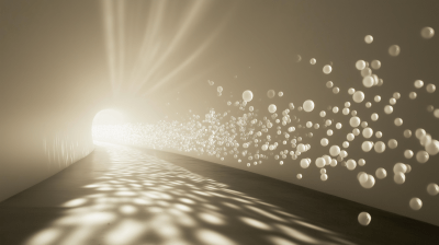 Flowing Light Orbs