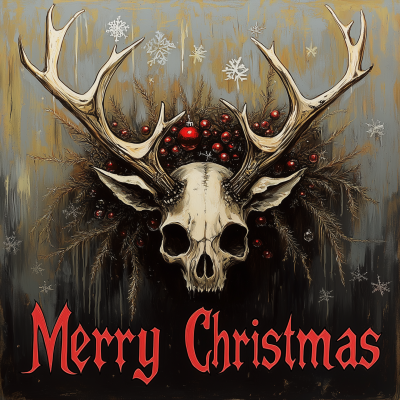 Merry Christmas in Gothic