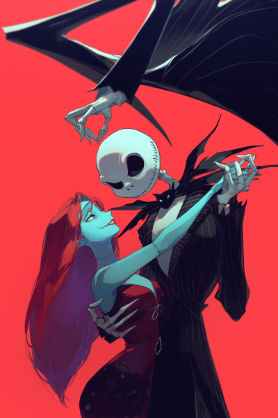 Jack and Sally Dynamic Pose