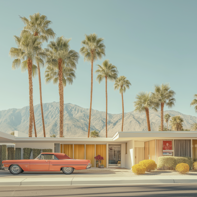 Palm Springs Retro Vibe