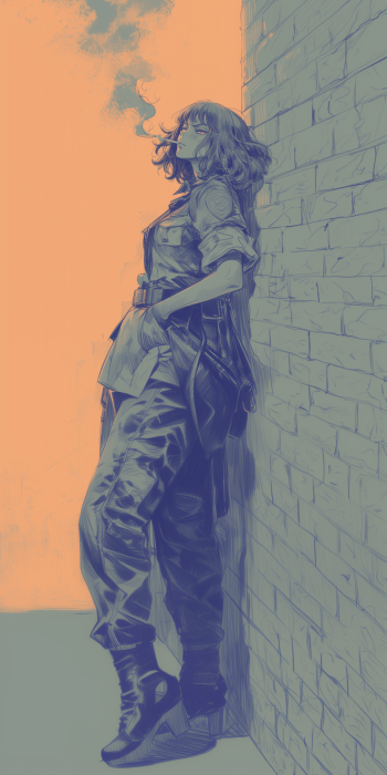 Cyberpunk Character Sketch