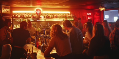 Busy Bar Scene