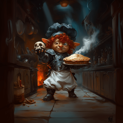 Halfling Chef from Warhammer 40,000