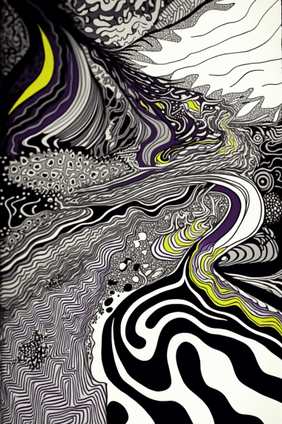 Surreal Psychedelic Waves