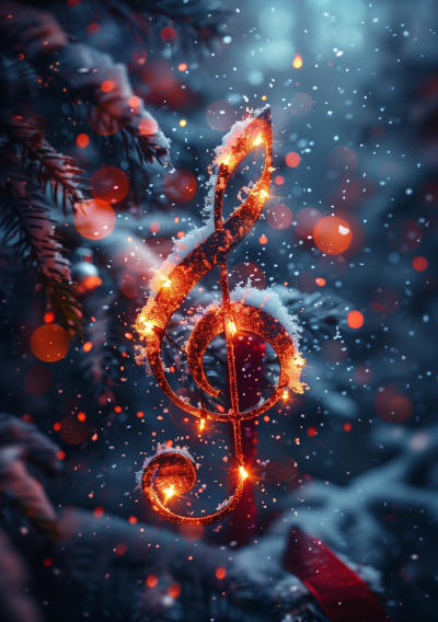 Minimalist Treble Clef