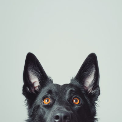 Minimalistic Dog Photography