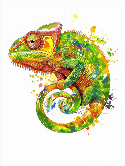 Vibrant Chameleon