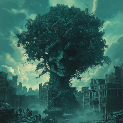 Surreal Zombie Tree