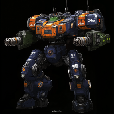 Nimble Battlemech Concept
